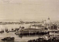 Friedrich Salathé: „Vue prise du Clocher S.t Marc à Venise“, 1841
