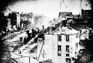 Louis Jacques Mandé Daguerre: Boulevard du Temple, 1838
