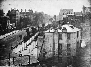 Louis Jacques Mandé Daguerre: Boulevard du Temple, 1838