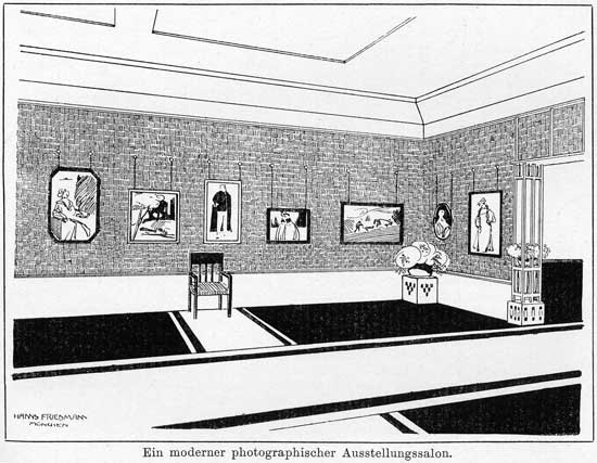 Hanns Friedmann: „Ein moderner photographischer Ausstellungssalon“, 1906