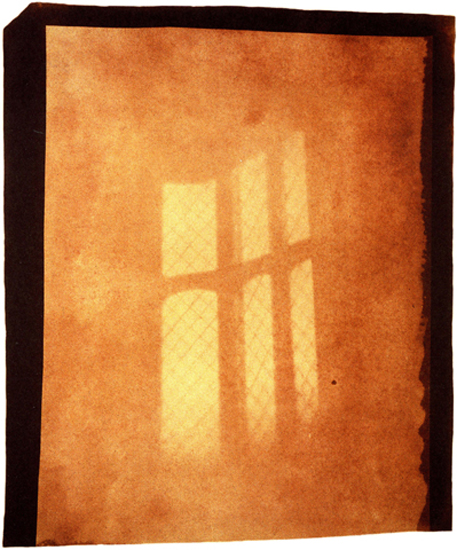 William Henry Fox Talbot: Middle Window, South Gallery, Lacock Abbey, April 1839