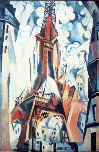 Robert Delaunay: Tour Eiffel, 1910