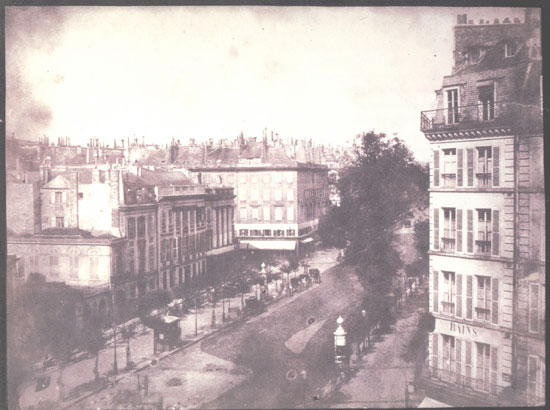 William Henry Fox Talbot: The Boulevards of Paris, 1843
