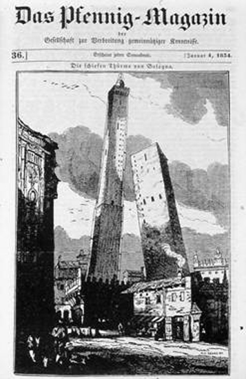 Das Pfennig-Magazin [...], Titelseite vom 4. Januar 1834 